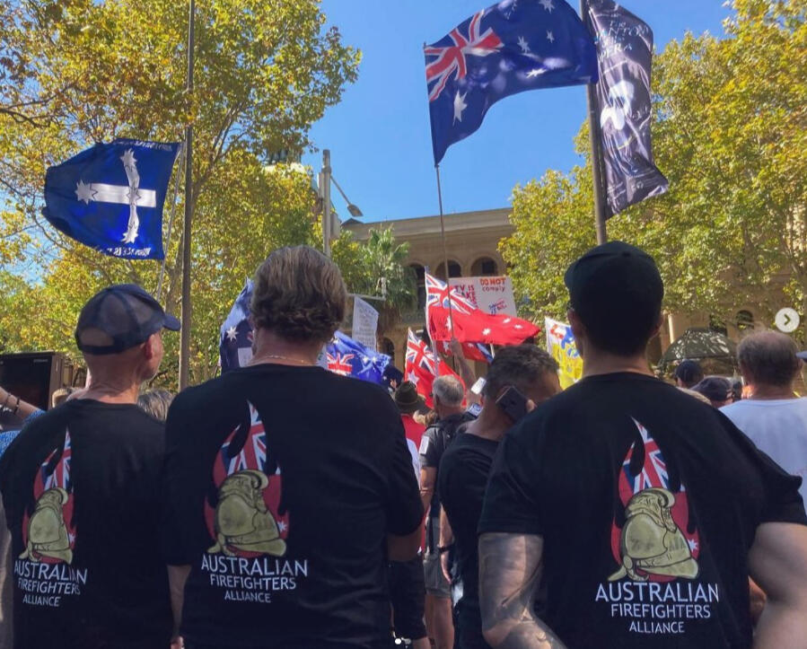 Australian Firefighters Alliance emblem